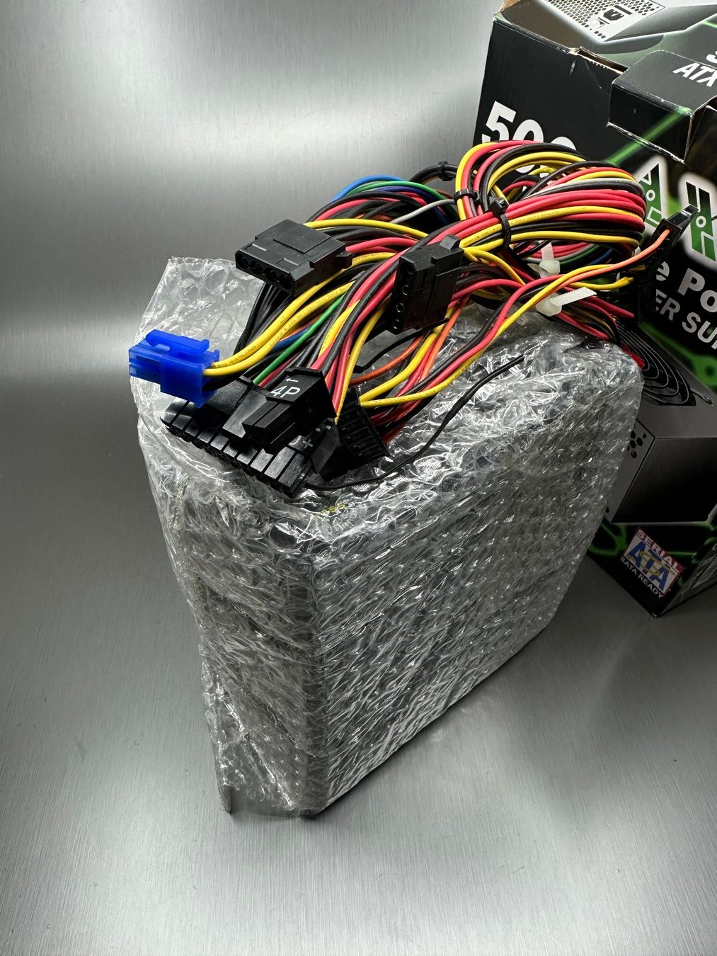 Componenti elettronici: PC Lüfter, AXP 500W Power Suply – Nuovo (secondo la descrizione) da Arisdorf venduto da Liquidus 1
