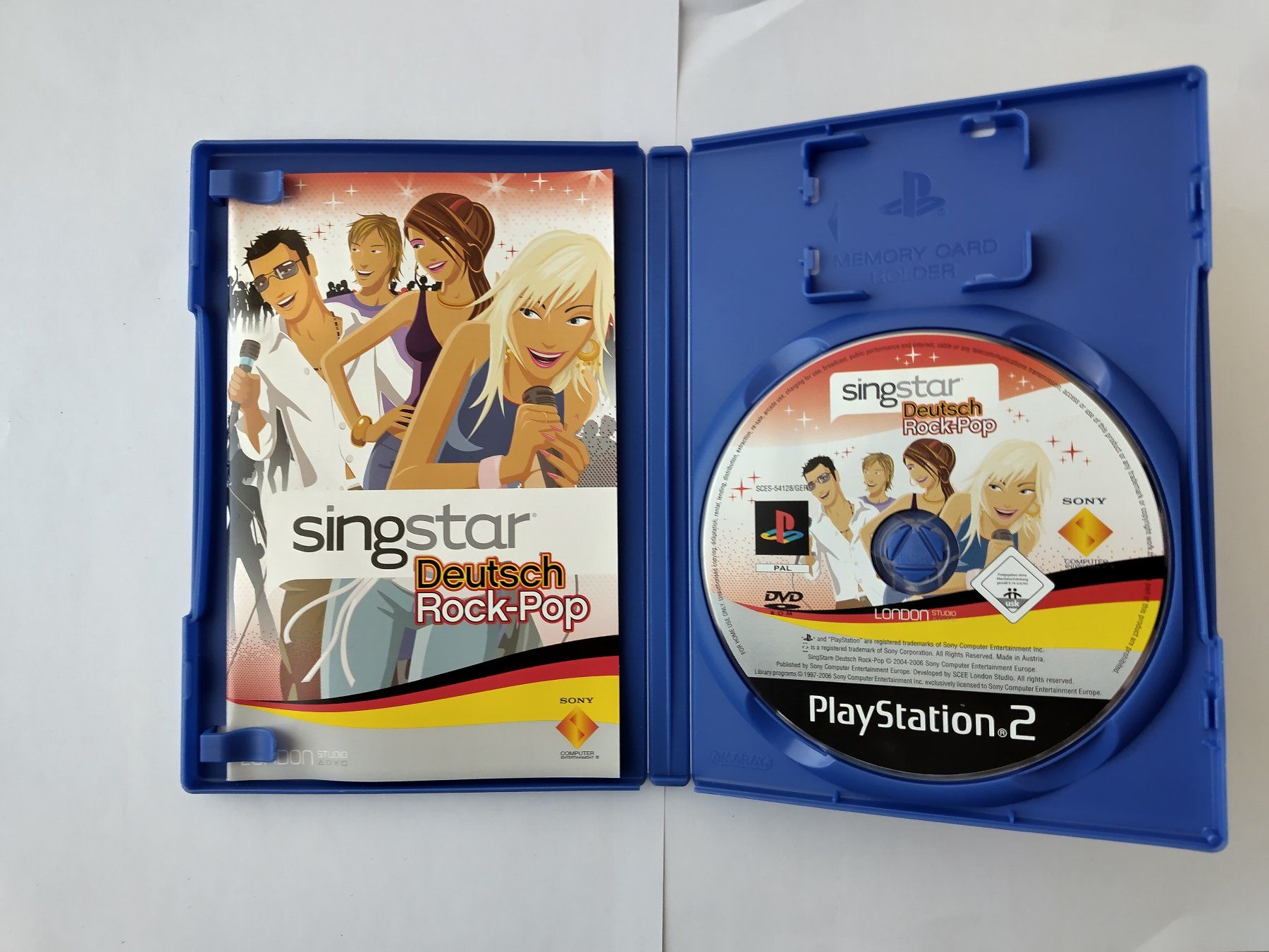Spiele: Singstar - Deutsch Rock-Pop - Playstation 2 - PS2 – Gebraucht aus Kloten von SuperRetroPixels 2