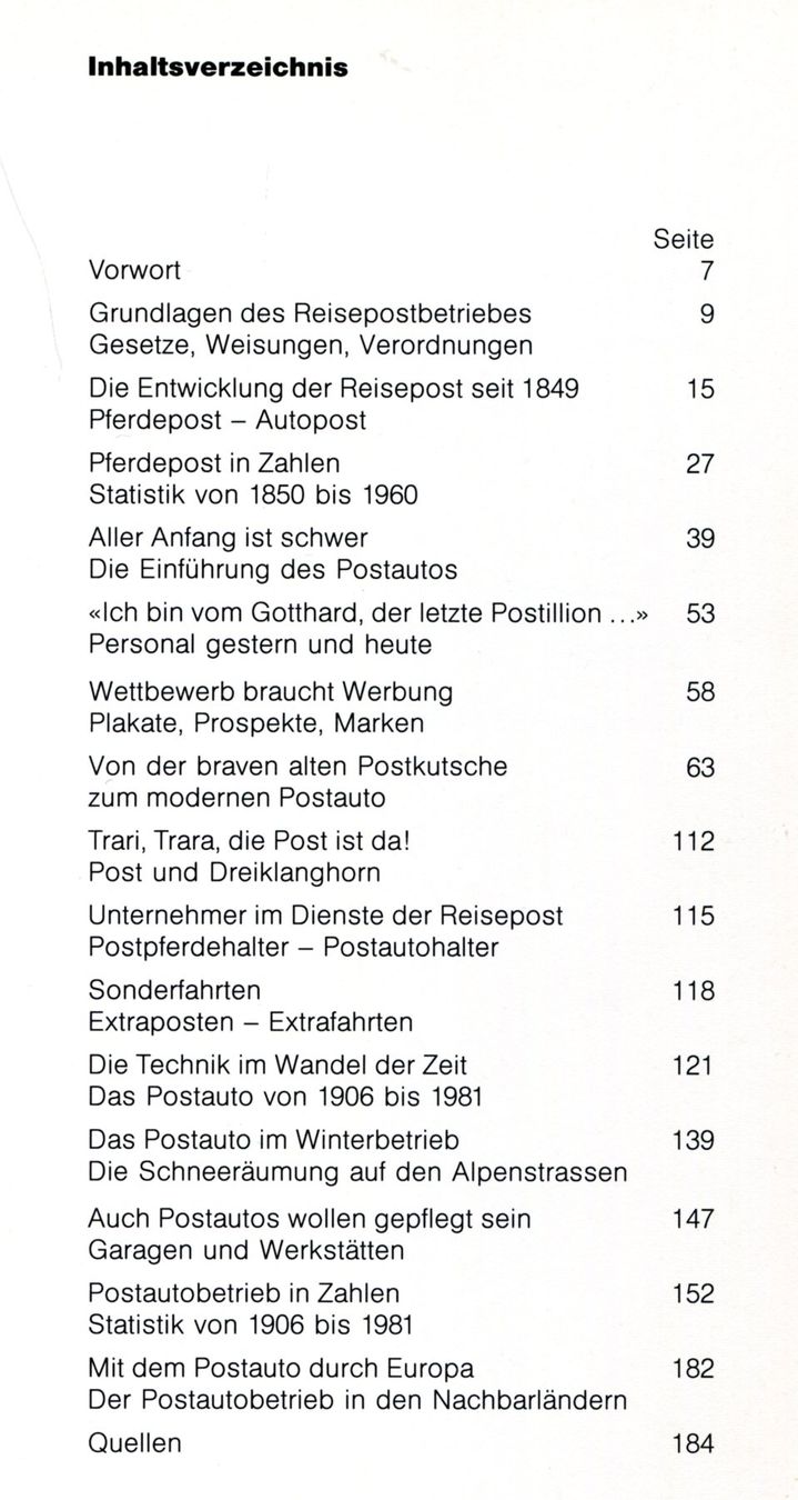 Bücher: Postauto, Postkutsche, Technik – Gebraucht aus Aarau von Elmaar41 2