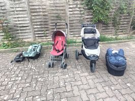 Baby Ausstattung Set Joie Kinderwagen Buggy Autositz