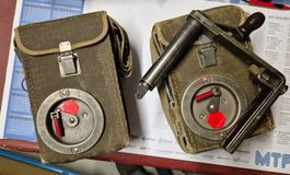 Konvolut CH Feldtelefon Set Militär Armee Feuerwehr ZS
