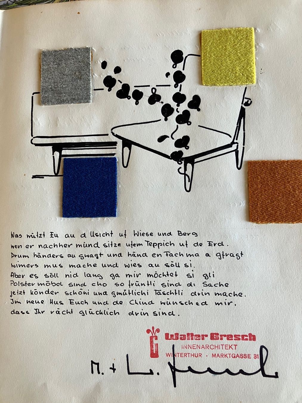 Tutte le decorazioni: Design Polstermöbelgruppe – Usato da Uster venduto da hpl_nl2w 5