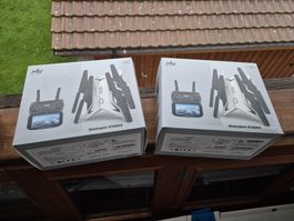 2 Stk. RC Drohne mit Kamera und Smartphone Verbindung
