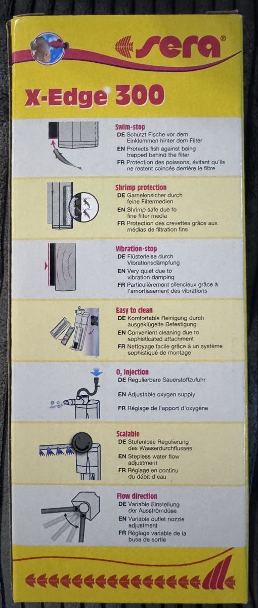Filtri: Sera X-Edge 300 Innenfilter - Neu – Nuovo e nell'imballaggio originale da Moosseedorf venduto da nicu006 1