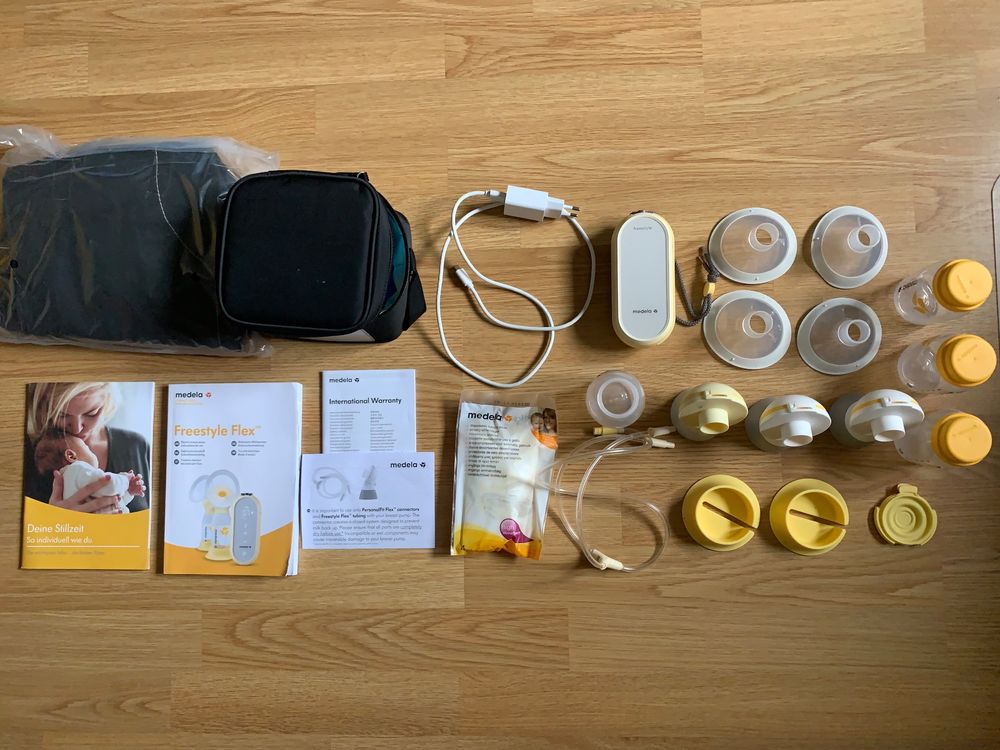 Medela Freestyle Flex elektrische Doppelmilchpumpe Top | Kaufen auf Ricardo
