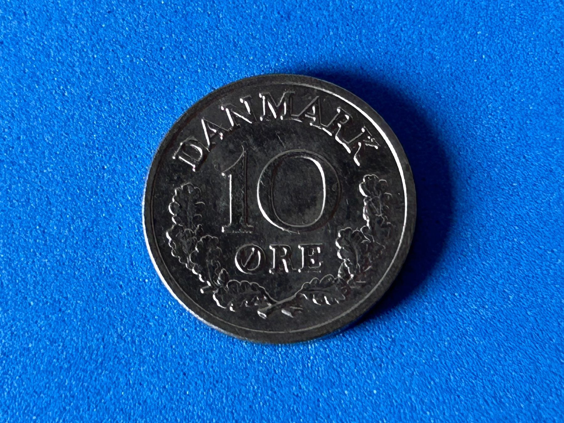 Tutti le monete: Denmark - 10 Øre - Frederik IX 1971 – Usato da Corcelles NE venduto da AJKader 8