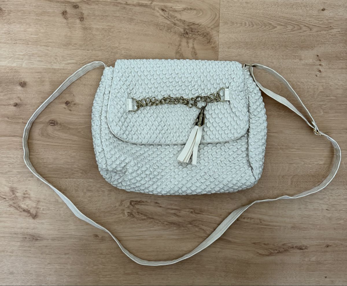 Borse da donna: Weisse Handtasche, mit Quaste! – Usato da Moosseedorf venduto da eve_6nj8