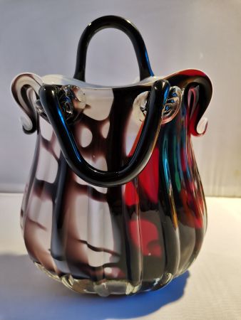 Murano Vase Glashandtasche