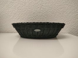 Wunderschöne Saleen Brotkorb oval Kunststoff schwarz
