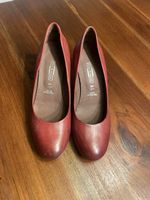 Rote Lederpumps 5th Avenue Gr. 38