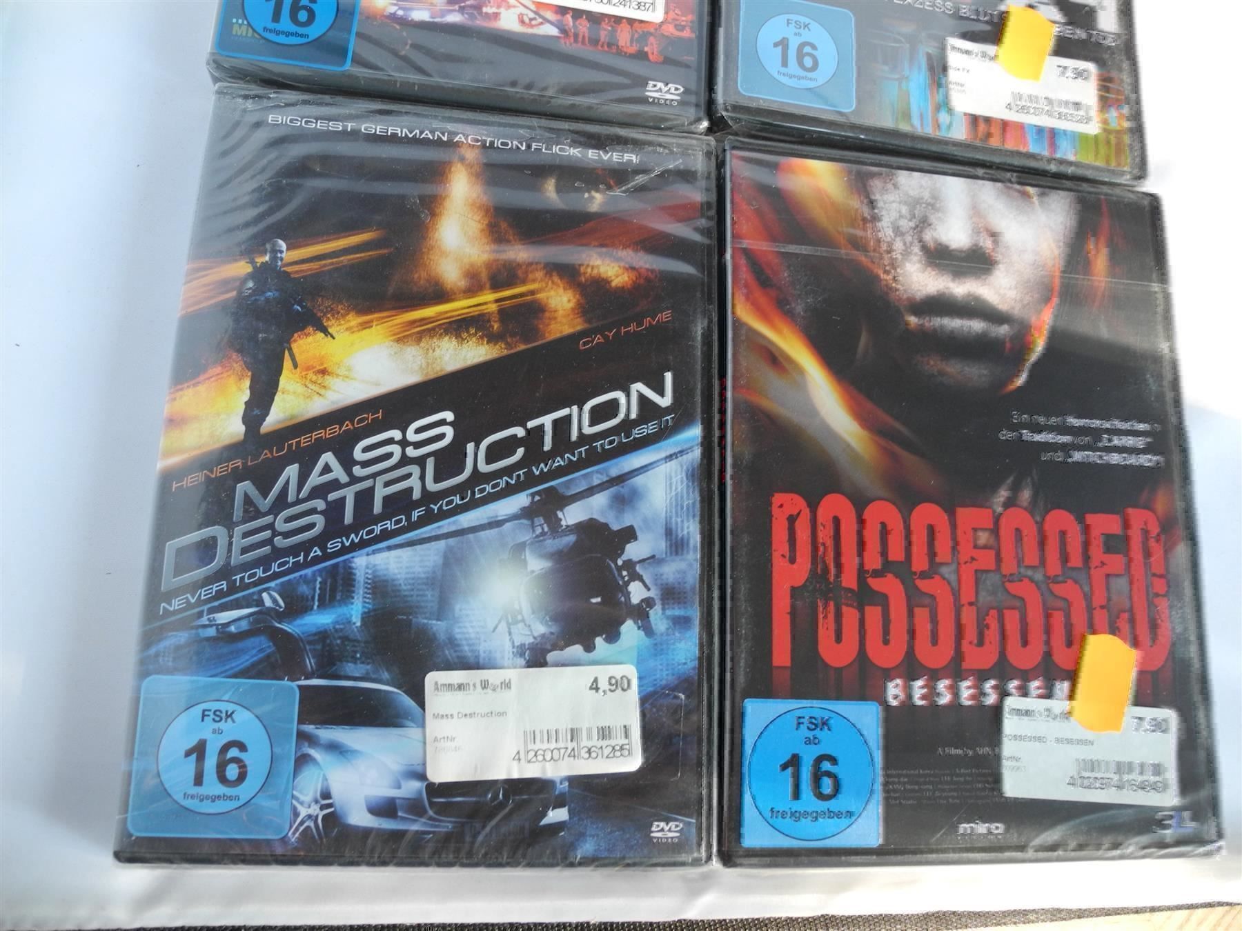 Tutti i DVDs: 4DVD's Mass Destruction,Possessed,Nr.588 – Nuovo e nell'imballaggio originale da Kottwil venduto da Crazyrolf 2
