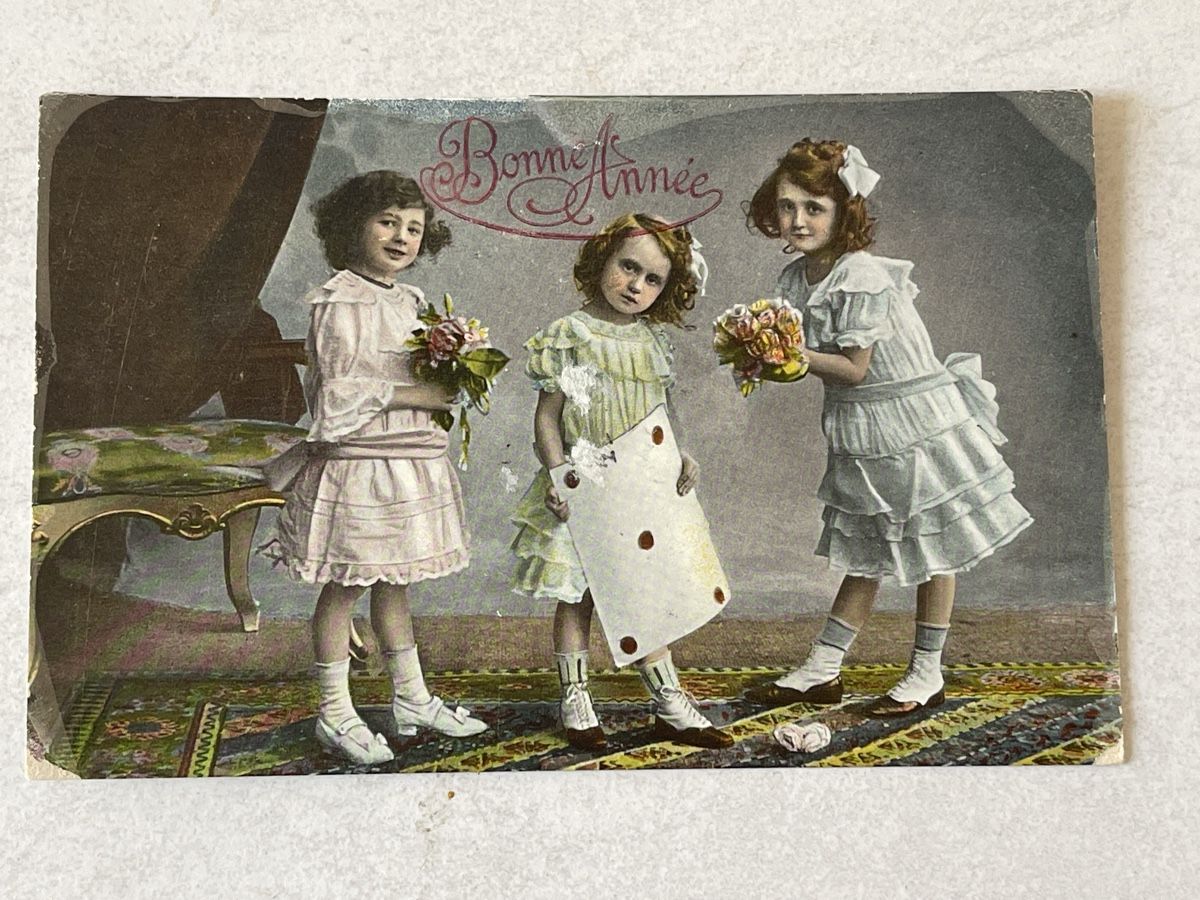Cartes postales: Alte Ansichtskarte "Bonne Année"  – D'occasion à Strengelbach par Aschatan5