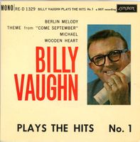 EP - BILLY VAUGHN Plays The Hits No. 1 (UK 1962)