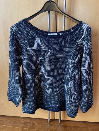 Rich & Royal Pullover Gr. S Blau/weiss