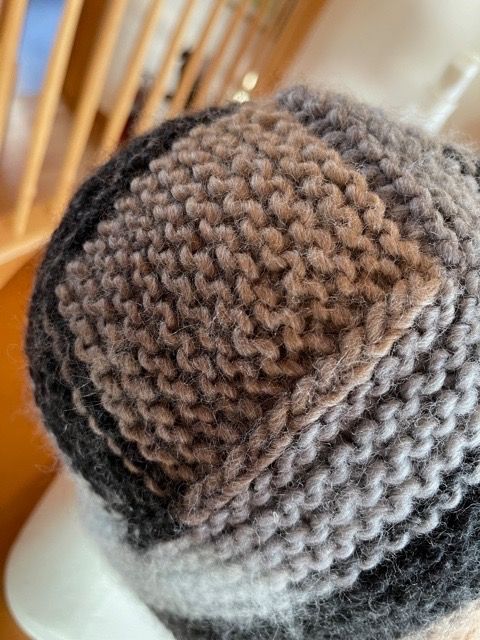 Hüte, Mützen & Caps: Strick-Mütze,  einmaliges Design neu – Neu (gemäss Beschreibung) aus Mönchaltorf von lubusc 8