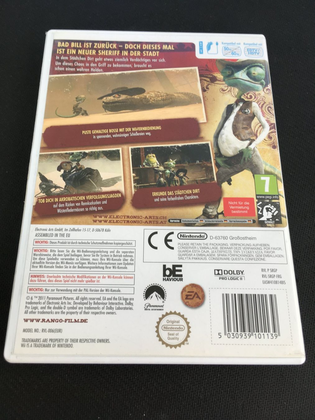 Nintendo Giochi: Rango - Nintendo Wii – Usato da St.Gallen venduto da Punktchen01 1