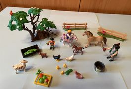 Playmobil Bauernhof-Set mit Tieren und Zubehör