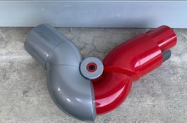 Adaptateur flexible coude pliant DYSON gris et rouge