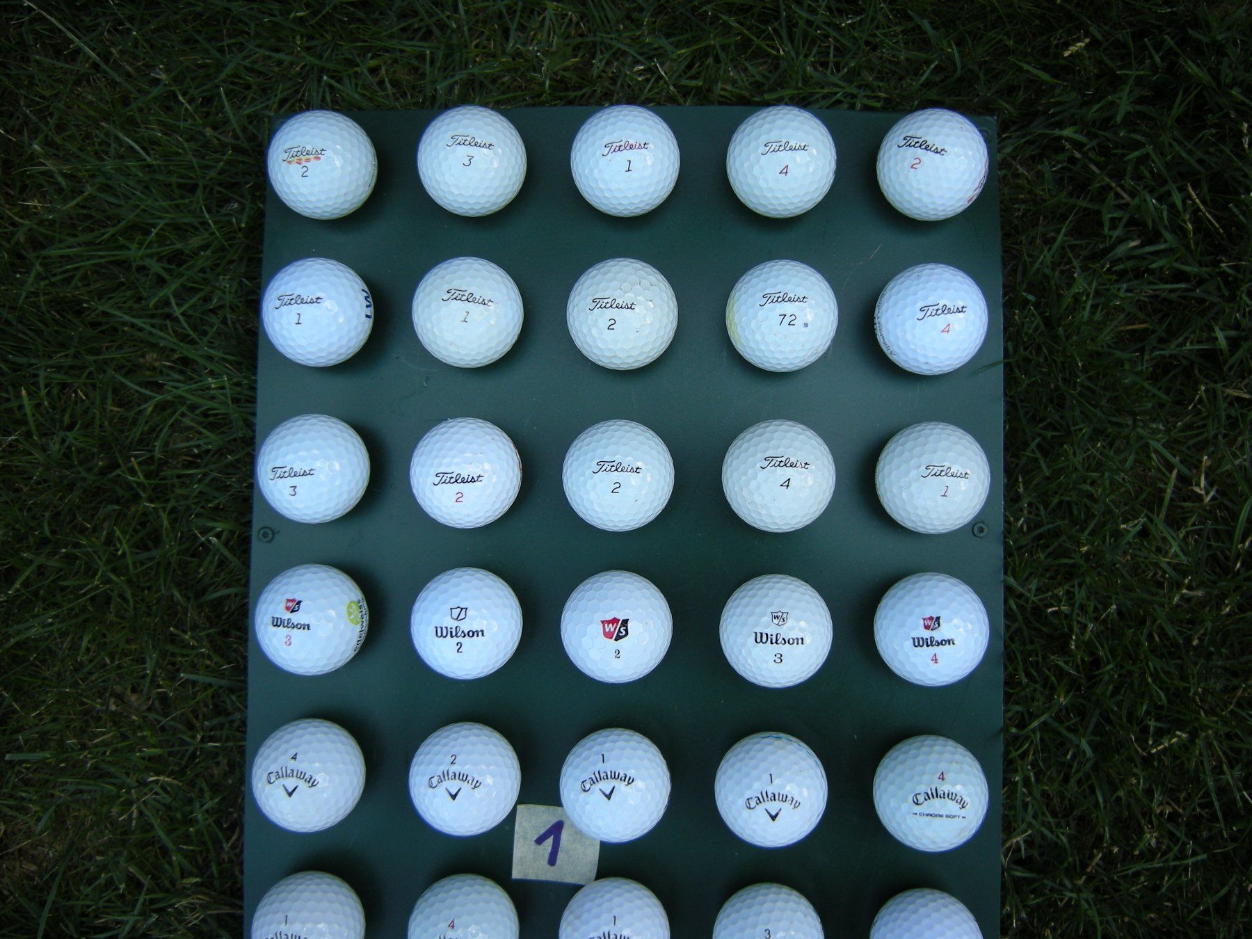 Bälle: 50 Stk. Golfbälle Golf Ball diverse Marken – Gebraucht aus Holziken von Rupe 3