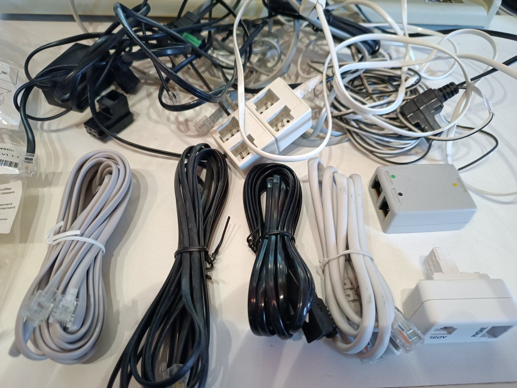 Kabel: Telefon Kabel / Adapter analog / dsl – Neu (gemäss Beschreibung) aus Münchwilen TG von Gandalf126 2