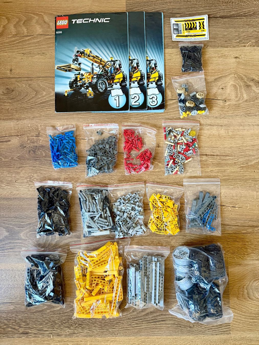 Lego Kit di costruzioni: Lego 8295 Teleskop-Lader mit Motor – Usato da Vinelz venduto da zulua 1