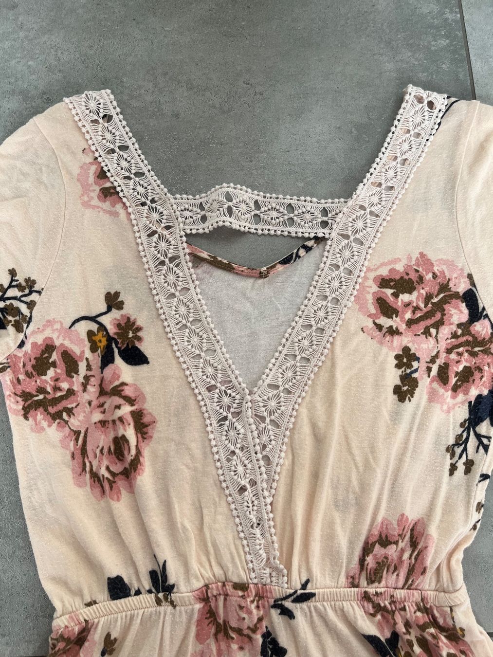 S.Oliver Vestiti: S.Oliver, Kleid, apricot, Blumen, Gr. 34 – Usato da Mollis venduto da Miss_Dresses 5