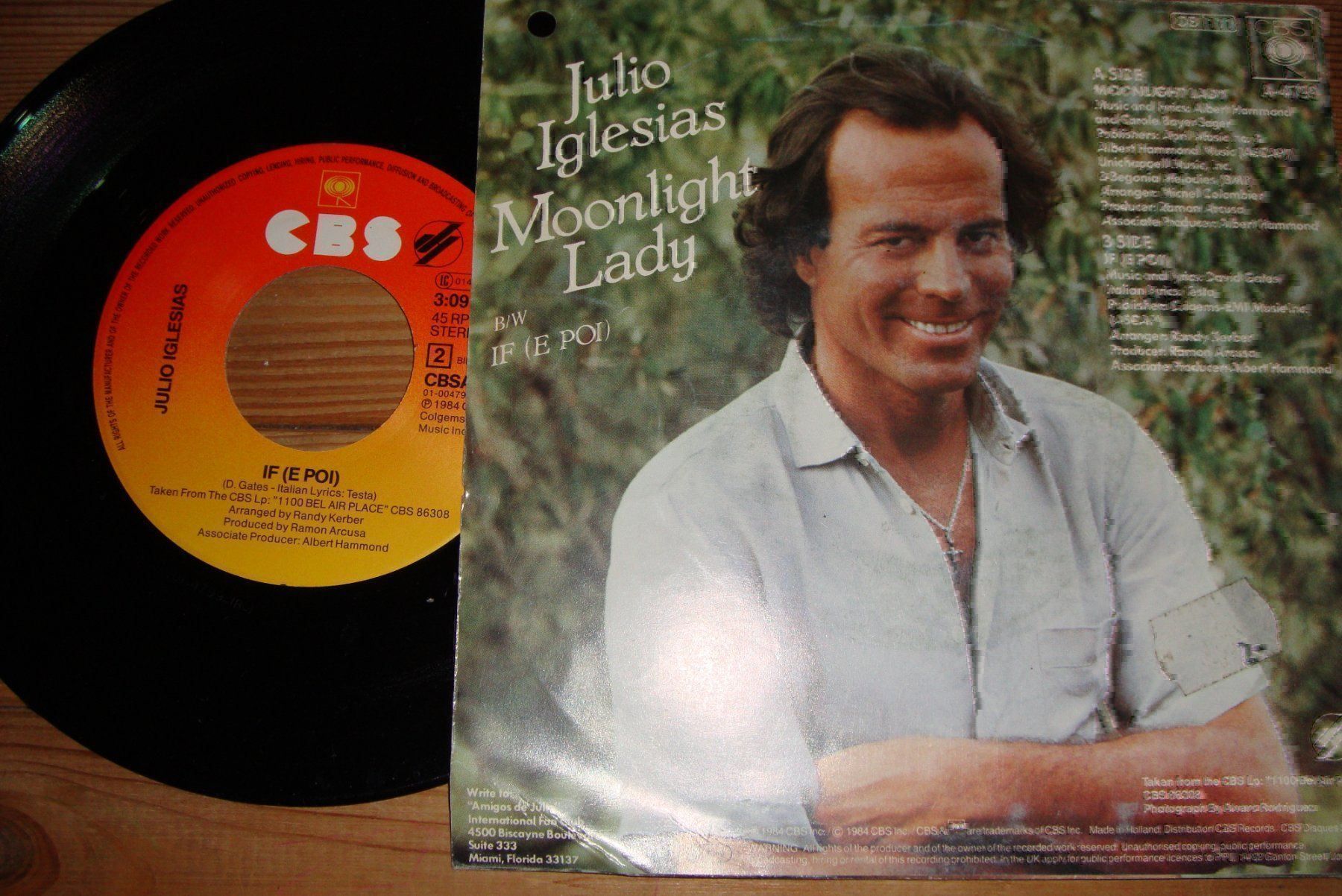 Schallplatten: JULIO IGLESIAS - MOONLIGHT LADY – Gebraucht aus Bern von Uli_10_11 1