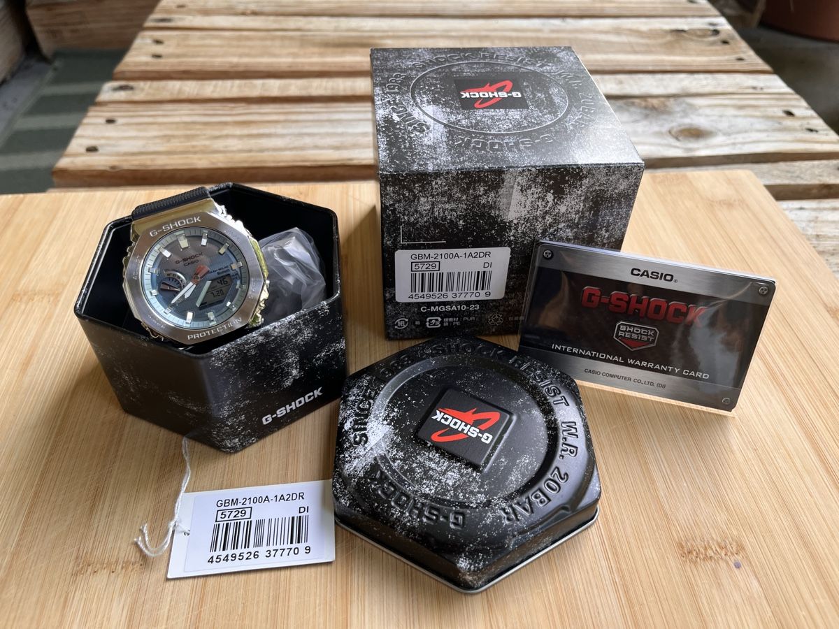 Casio Orologi: Casio G-Shock GBM-2100A-1A2 Casioak, neu – Nuovo (secondo la descrizione) da Oberrieden venduto da kiwimatt 5