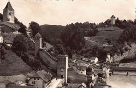2x Gruss aus FRIBOURG - alte, schöne Postkarten