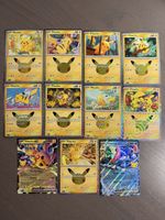 Pokémon 30th Celebration Pikachu 9x + 2x EX ENG ab 1.-