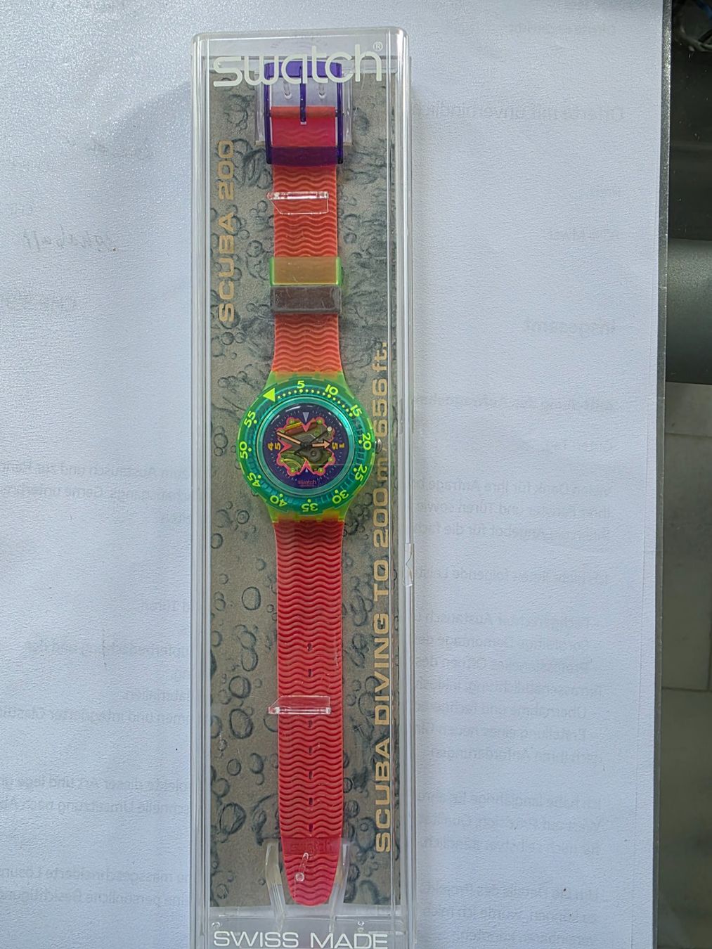 Swatch Orologi: Swatch Uhr – Nuovo e nell'imballaggio originale da Zürich venduto da adriben 1