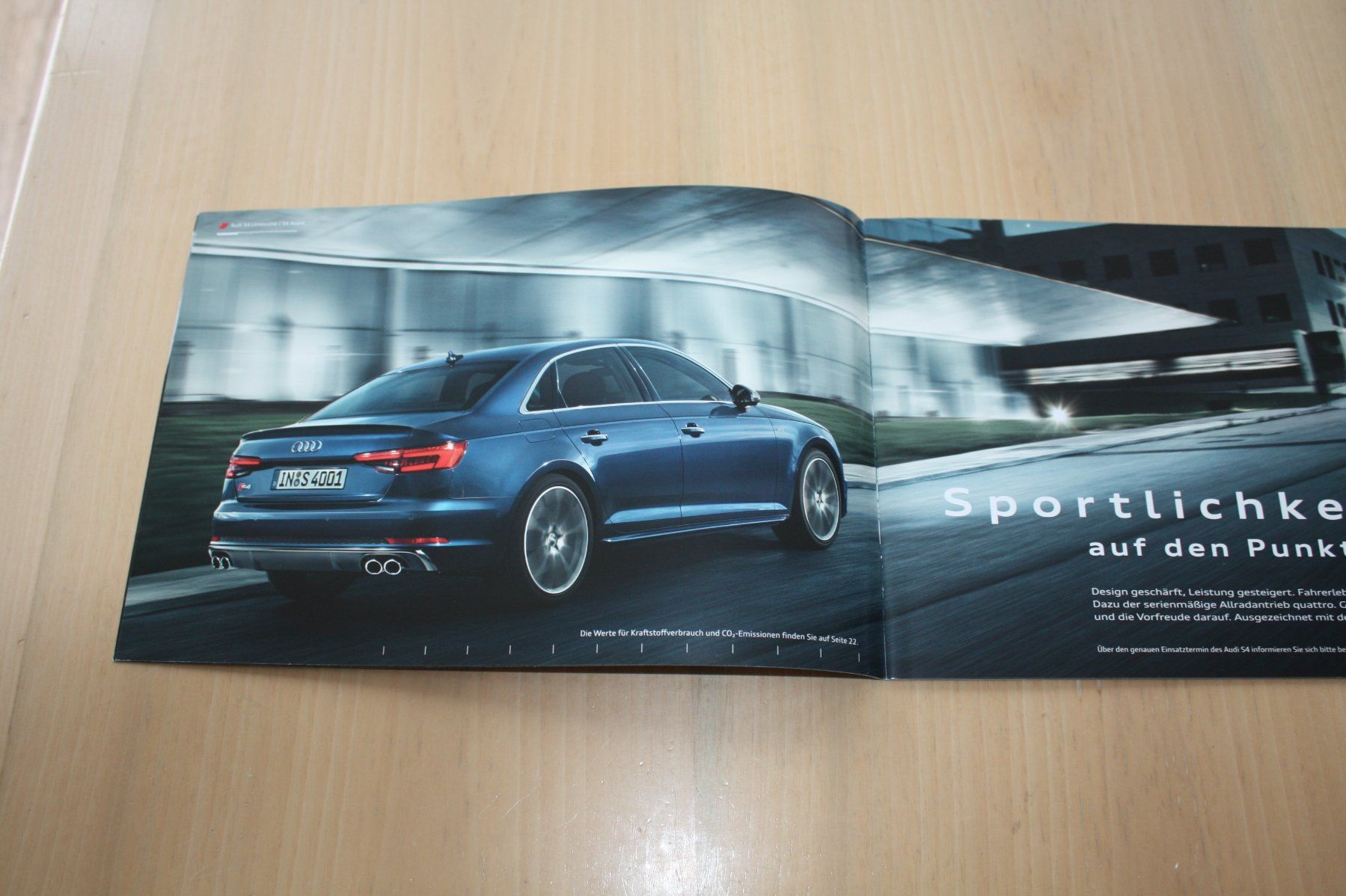 Audi Documenti: Audi S4 Broschüre / Prospekt 4/2016 – Usato da Wikon venduto da erwin400 1