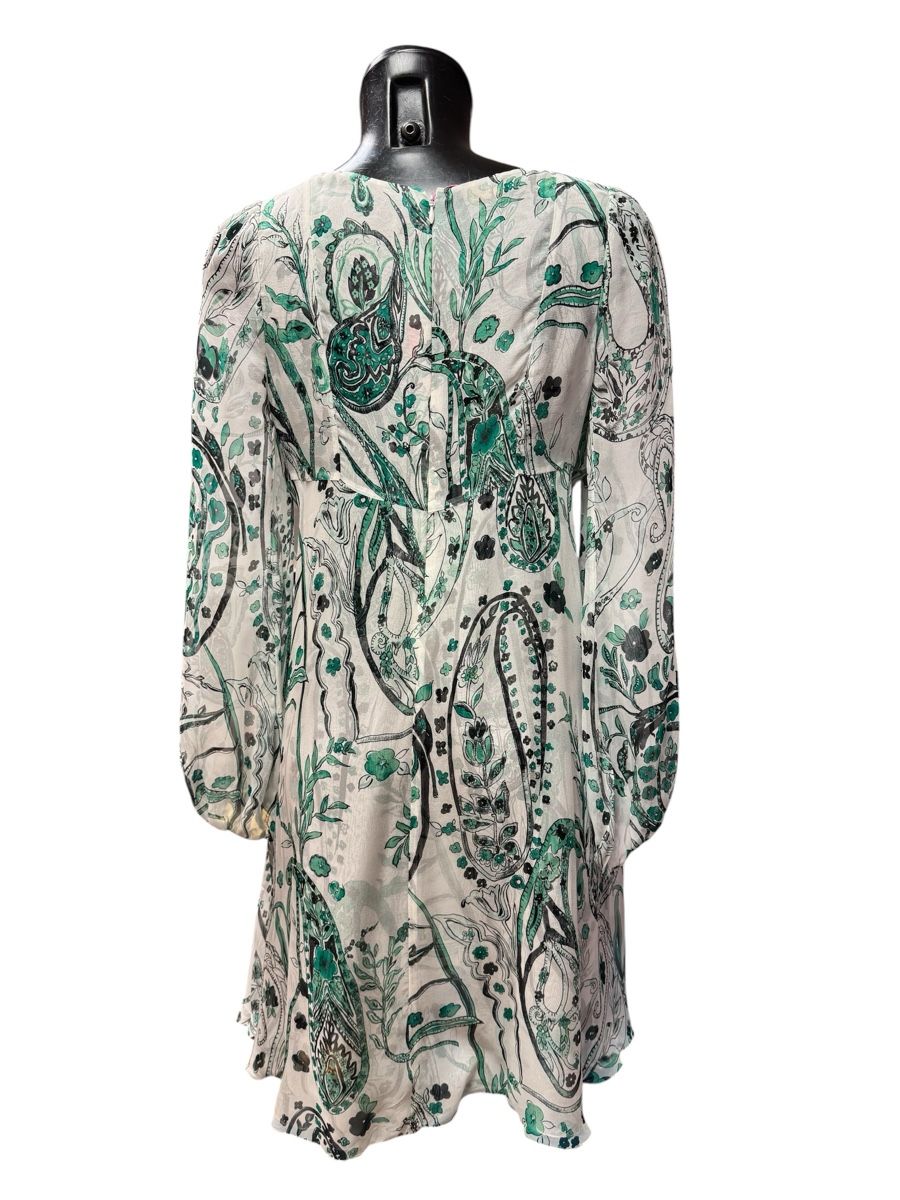 Vestiti: Les Copains Seidenkleid Gr. 38, Muster Chiffon – Usato da Zürich venduto da Finesse54 1
