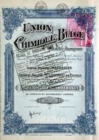 Union Chimique Belge SA, Bruxelles - 1928