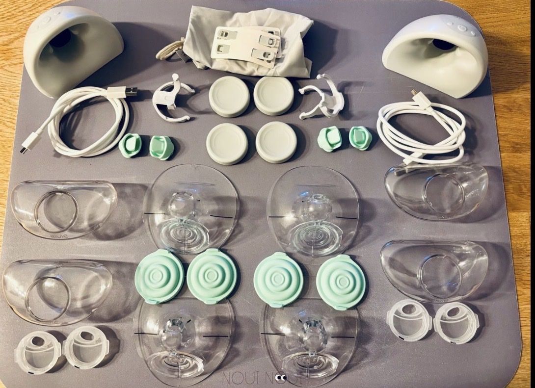 Elvie Accessori per l’allattamento: Elvie Pump Silent Wearable Breast Pump 2 Pumps – Usato da Jona venduto da Sheep17 1