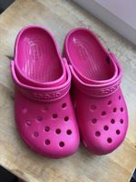 Crocs Clogs Pink Grösse 31-32 guter Zustand