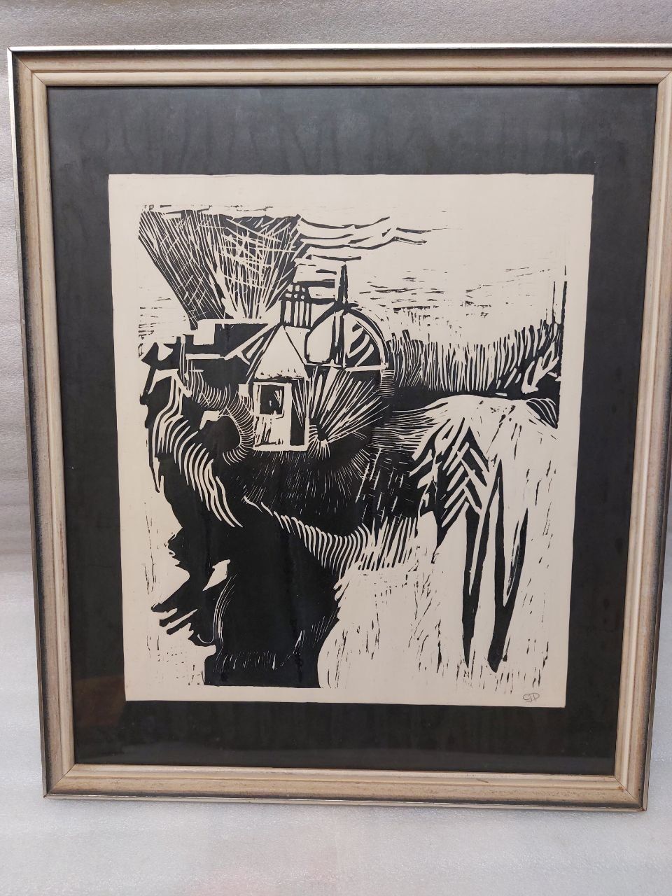 Grafiken & Lithographien: Framed Lithograph - Artist Name ?? - Gerahmte Lithografie – Gebraucht aus Pambio Noranco von TREBORLOP