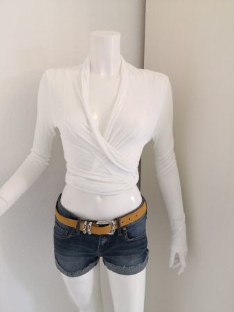 🤩ZARA WICKEL-TOP WEISS NEU & GUCCI P.