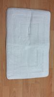 Badezimmermatte Weiss mit Mass 60x40cm neuwertig