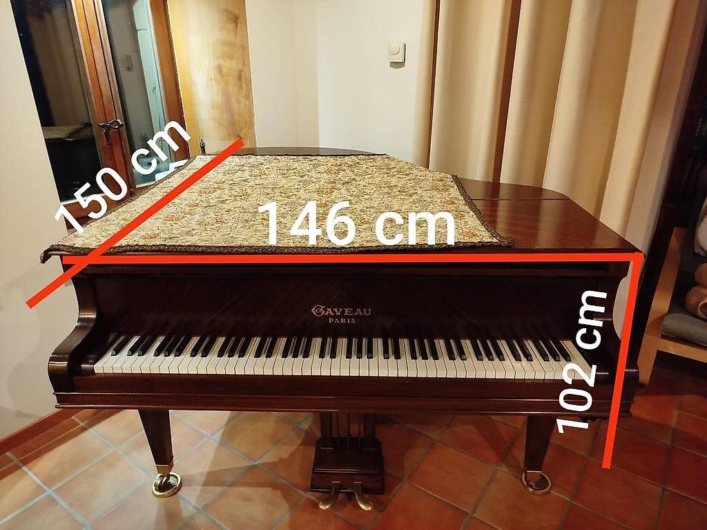 Strumenti musicali: Piano à queue Gaveau - Soleils couchant – Usato da Hünenberg See venduto da Ninouck 4