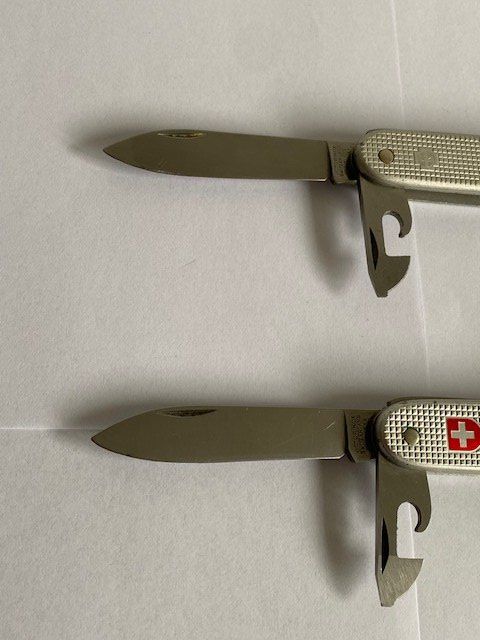 Victorinox Coltelli tascabile: 2 X VICTORINOX ALOX 75 + 79 – Usato da Chur venduto da silbermon 1