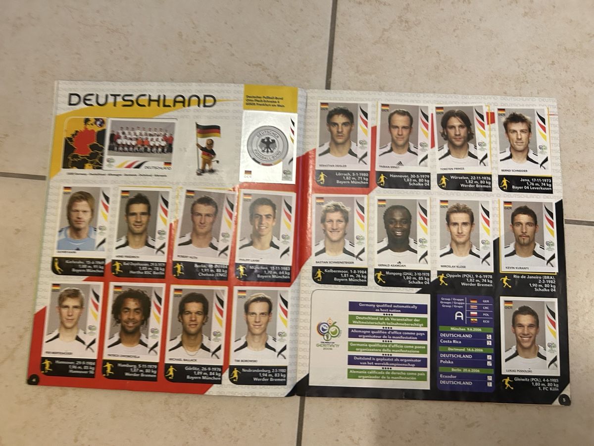 Panini Alben: Panini Wm 2006 – Gebraucht aus Binningen von Flagello 2
