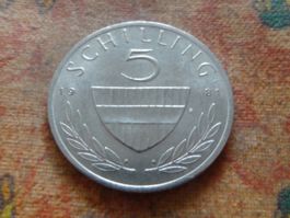 AUTRICHE  5  Schilling  1981