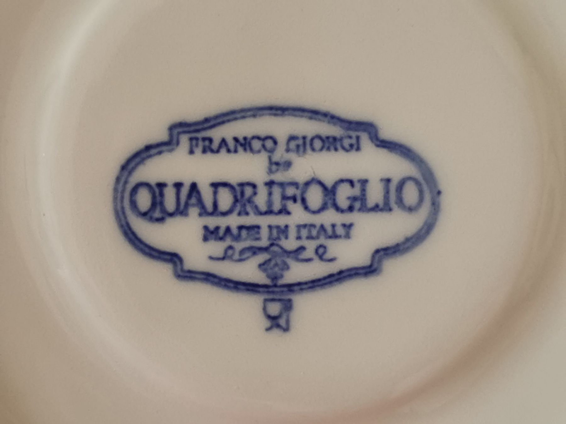 Tazze: Quadrifogli 5 Teetassen mit Untertellers. – Nuovo (secondo la descrizione) da Schlieren venduto da vlalif 1