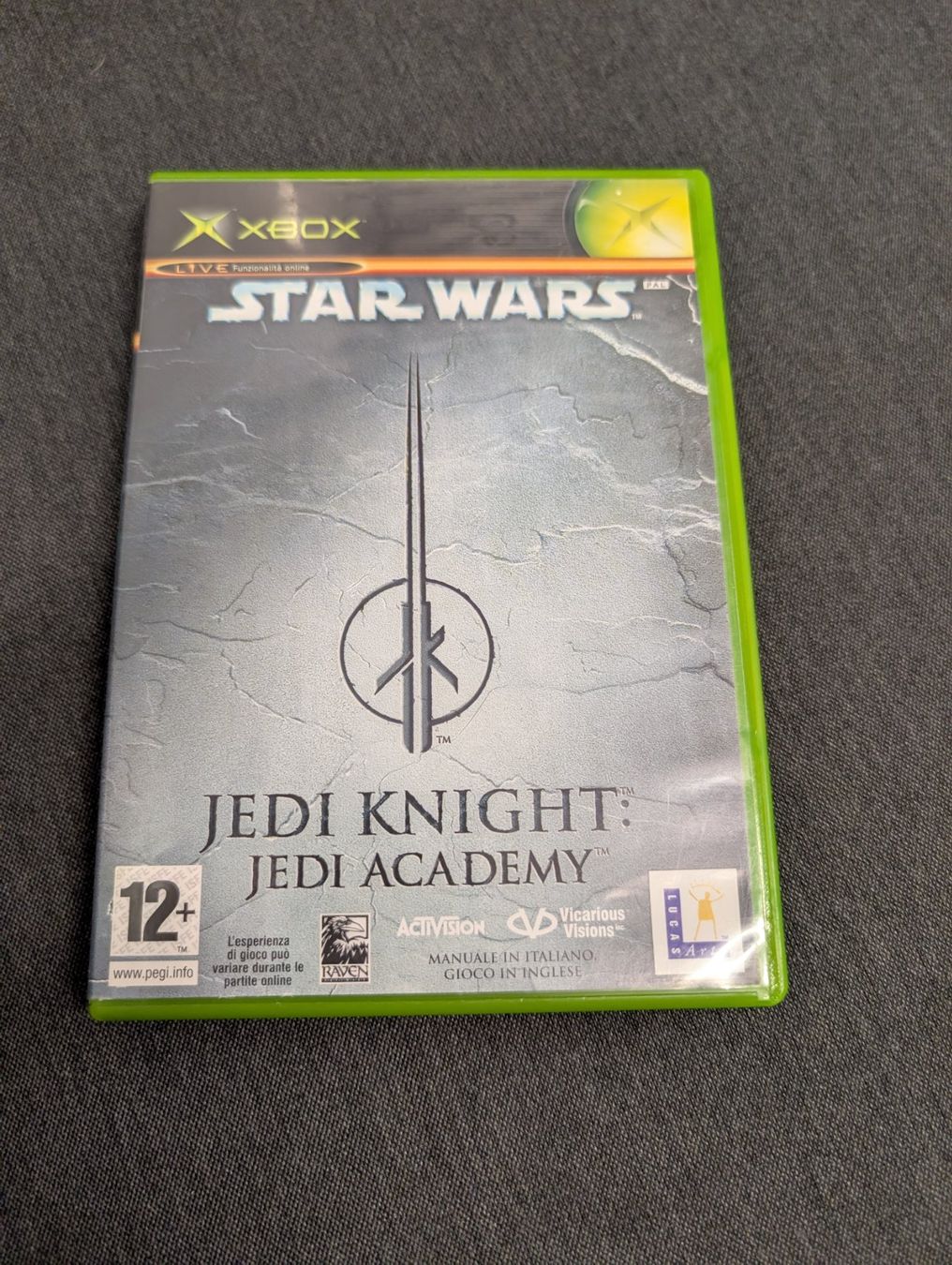 Giochi: Star wars jedi knight: jedi academy Microsoft Xbox – Usato da Giubiasco venduto da Ticinerd