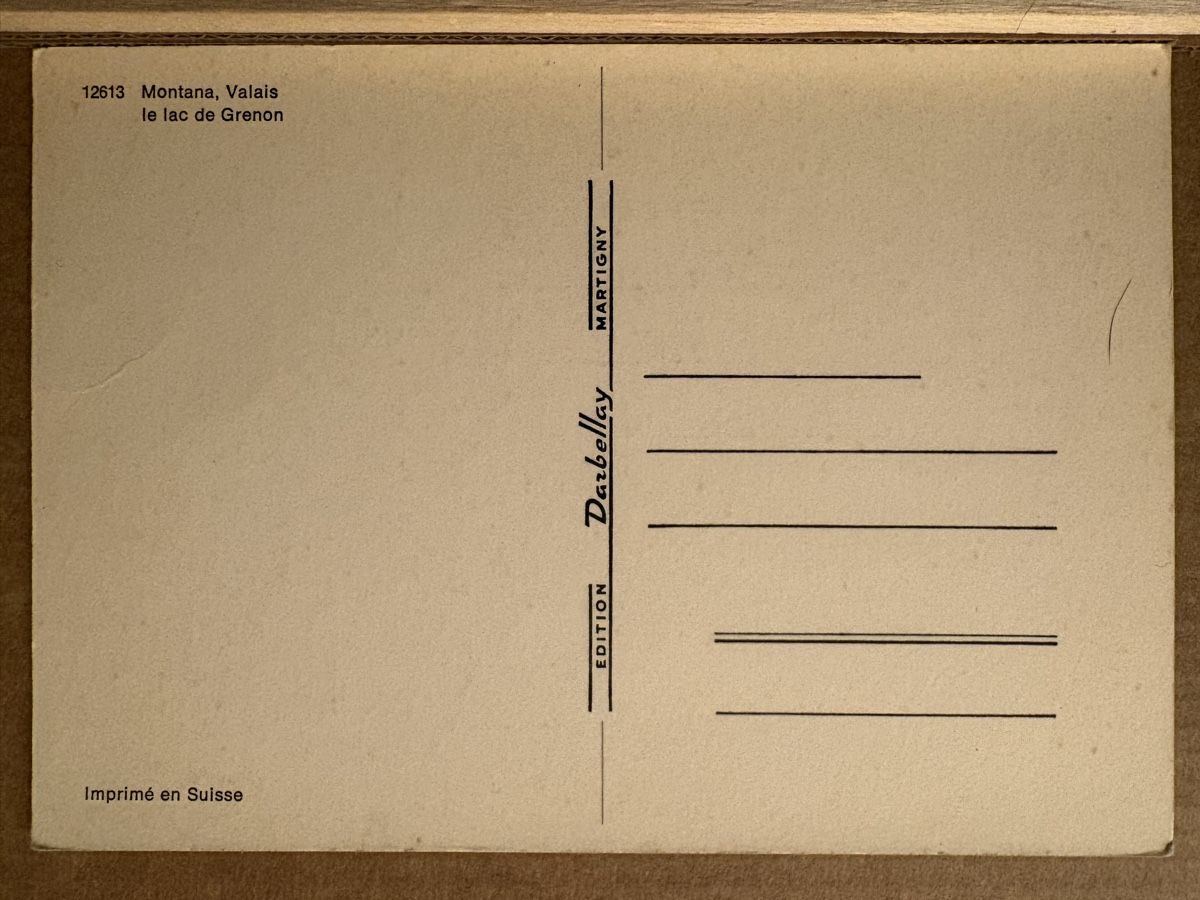 Cartoline postali: AK von Montana – Usato da Rümlang venduto da Kartenpost1 1