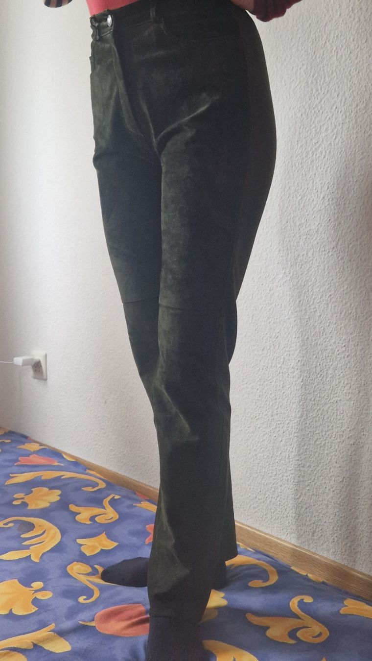 Pantaloni: Wildleder-Strech- Hose Gr. 38, 5thAvenue – Usato da Zürich venduto da Orelie01