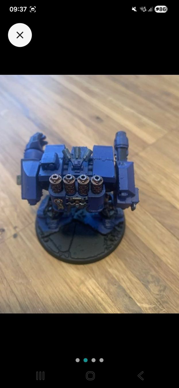 Kit di modellismo & Modellini statici: Warhammer 40k: Ehrwürdiger Cybot der Ultramarines – Usato da Rothrist venduto da Benj1990 1
