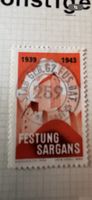 Festung Sargans - Seltene Briefmarke von 1939-1943!