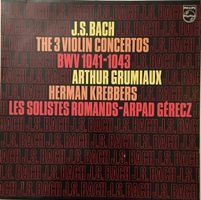 Bach – Violinkonzerte BWV 1041-1043 (LP, Arthur Grumiaux)